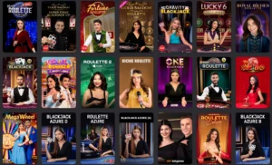 Casino live roulette blackjack baccarat